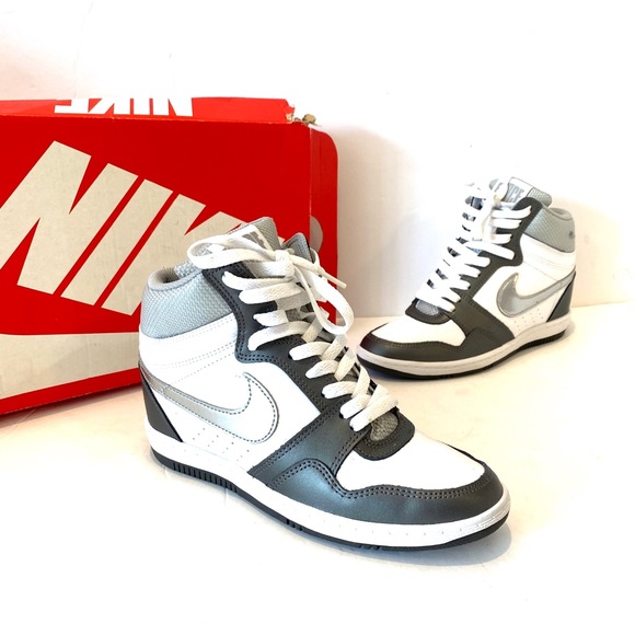 Nike Shoes - NIKE WMNS Force Sky High NIB Grey